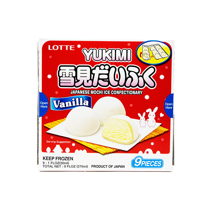 LOTTE YUKIMI JAPANESE MOCHI VANILLA 30ML