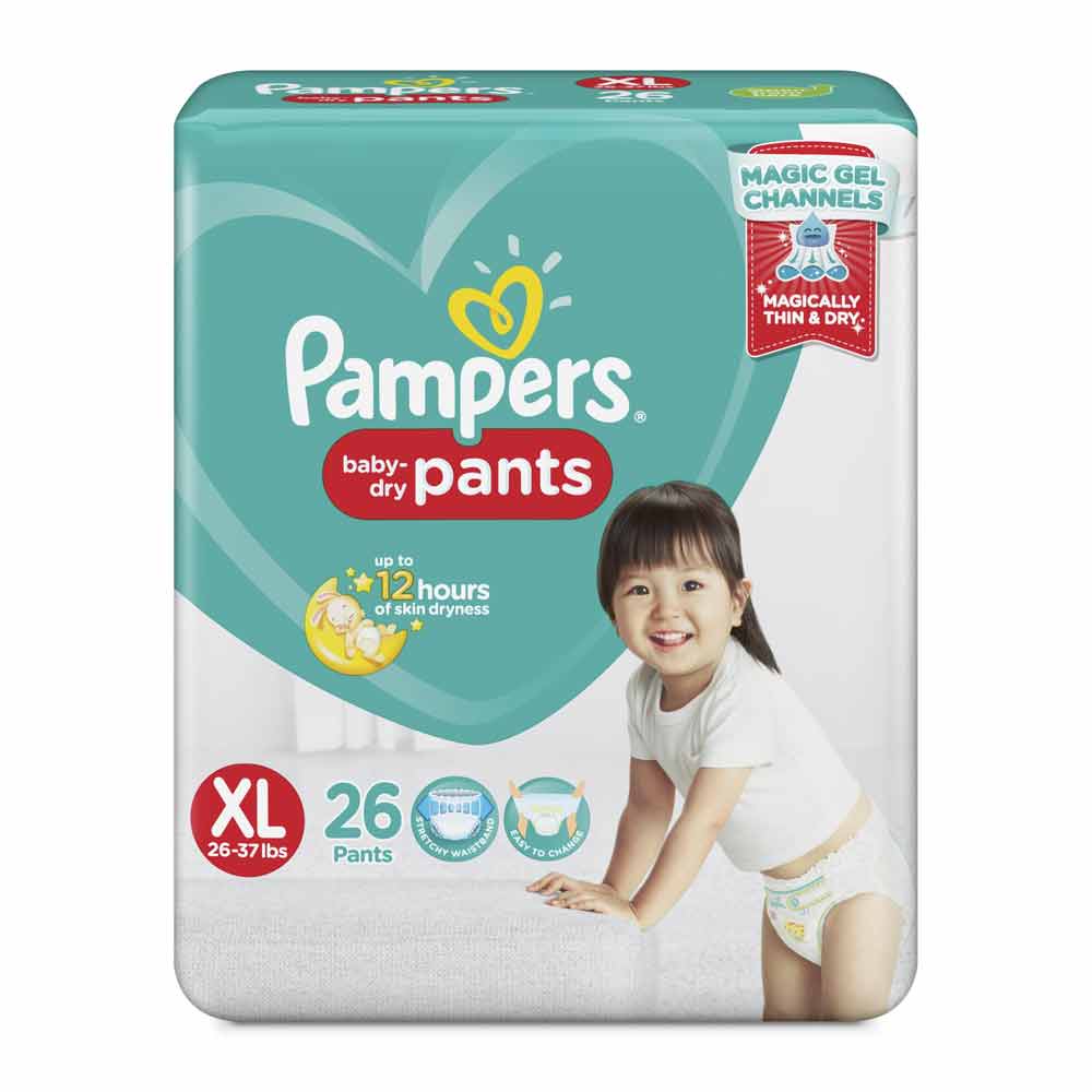 Pampers Baby Dry Pants Size 6 (52) Jumbo Pack